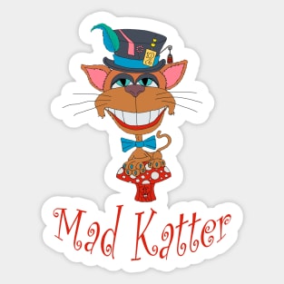 Mad Katter Sticker